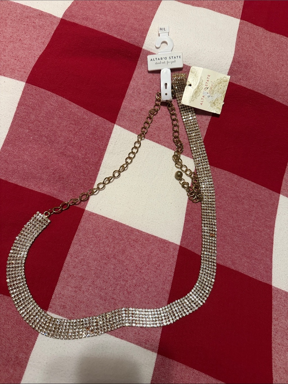 Altard State Chain Belt Tags Attached
